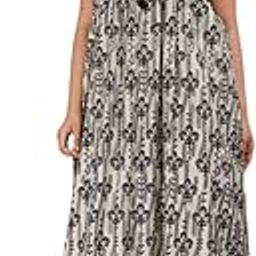 Women's Cotton Printed Stylish Maxi Dress | Pure Cotton Night Gown | Night Dress | Frock Nighty for Women | Gown for Women (Black_M)-image-59