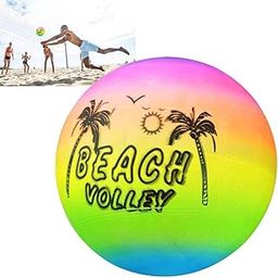 LOOK AT Soft Rubber Beach Volleyball for Kids - Standard, Multicolour (1)-image-38