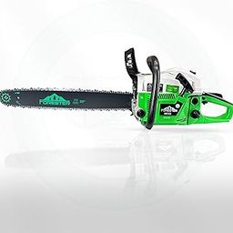 Heavy Duty Forester Chainsaw With 2 Stroke 58CC Air Cooled Petrol Engine Power With 22" inch Blade/Bar Ideal Use For Farm, Garden Tree Cutting, Wood Cutting. (DVI 58CC FORESTER CHAINSAW)-image-9