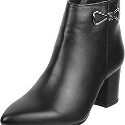 metro Women's Faux Leather Fashionable Trendy Ankle Boots-picture-13