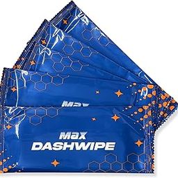 MAX MANUFACTURING Car Wash Wipes with Refreshing Lemon Scent, Pack of 100 Individually Wrapped Wipes, Dashboard Car Accessories Travel Essentials-image-17