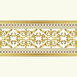 ATTRACTSO Golden Border Design Wall Border Sticker Waterproof Peel and Stick - 6 in X 10 Feet Self-Adhesive Durable Border Roll for Bathroom, Kitchen, Counter, Wall, Home Decoration (Design-3)-image-66