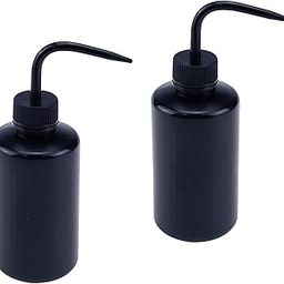 SHIELD PLUS 2Pcs 250ml Water Squirt Bottle Succulent Watering, Safety Rinse Bottle Watering Tools, Tattoo Supplies, Irrigation Squeeze Sprinkling Can Wash Plant Bottle (Black)-14