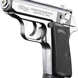 Heavy Metal Gun Lighter|Pistol Shaped with Barrel Pull Back|System and Holster Pocket Lighter-image-78