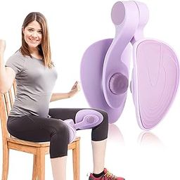 HENIRAG Pelvic Hip Trainer Thigh Master Kegel Exercises Device for Women Men Arms Legs Buttocks Strength Training Clip Machine for Yoga Floor Muscle and Inner Thigh Training Home Gym-picture-26