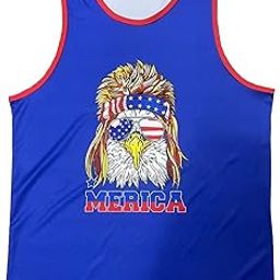 Men Youth USA Tank Top Shirt - American Tank Top Shirts for Men Labor Day Gift S-3XL-image-78