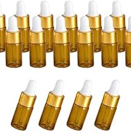 Bnf® Small Dropper Bottles with Glass Eye Dropper Sample Vial for Essential Oils White 3ml|Health & Beauty | Natural & Alternative Remedies | Aromatherapy-image-25