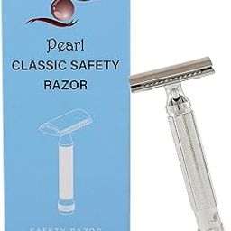 Pearl Shaving Double Edge Safety Razor L-55 ( Close Comb,Chrome)-image-14