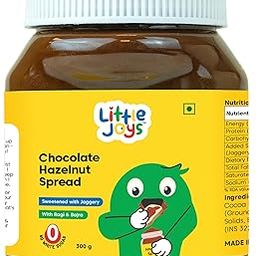 Little Joys Chocolate Spread | No Refined Sugar, No Palm Oil, No Preservatives | Sweetened with Jaggery | Rich Hazelnut, Cocoa, Ragi & Bajra | 300g-31