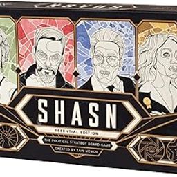 SHASN The Political Strategy Board Game for Adults and Children | 14+ Years | Epic Game of Politics, Ethics and Strategy | 3-5 Players | Multicolor-21