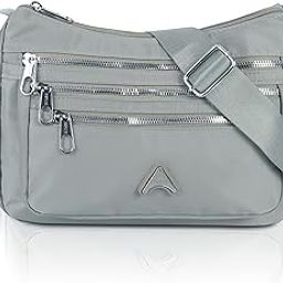Crossbody Bag for Women, Multi-Layer Stylish Sling Bag for Girls, Nylon Shoulder Bag Purse for Ladies, Multi Pocket Travel Massenger Bag for Woman Latest-image-72