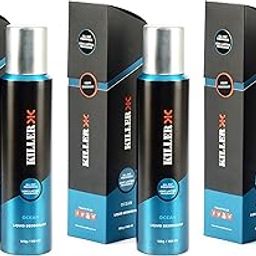 KILLER Ocean Deodorant for Men, 150 ml (Pack of 3)-53
