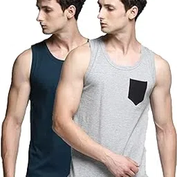 trends tower Bio Wash Mens Vest Pack of 2-picture-25