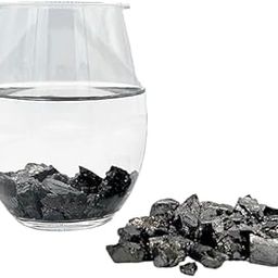 Shungite Elite Stones for Water Purification, 100 g of Silvery Shine Raw Elite Noble Shungite Detoxification Stones for Water Filtering | Natural and Authentic Nuggets from Karelia, Russia | 100 g-image-38