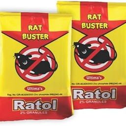 Ratol Rat Buster - Pack of 2 (50gm Each) | Fast-Acting Rat Killer for Homes & Offices | Safe & Effective Rodent Control Solution-17