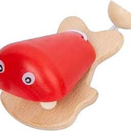 CALANDIS™ Mini Wooden Fish Castanet Toy Cartoon for Musical Instruments Toy 18 Months+ red | Music & Art | Educational-image-37