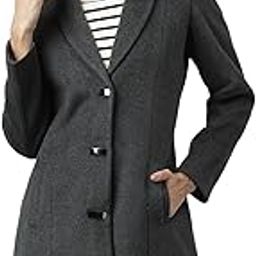 Women Grey Casual Solid Full Sleeve Coat-picture-21