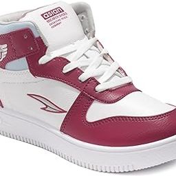 Women's Trendy-11 Casual Sneaker High Neck Shoes with Lightweight Extra Cushion Casual Lace-Up Shoes for Women's & Girl's-image-86