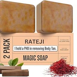Chandan & Kesar Bath Soap | Handmade Soaps For Glowing | De-tan Remover Skin Brightening Soap For Men & Women Skin-each 100gm (PACK OF 2)-29