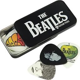 Planet Waves 1CAB4-15BT1 Beatles Signature Guitar Pick Tins, Logo, 15 picks-picture-10