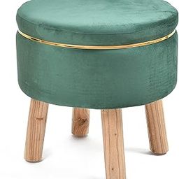 SmartKart Ottoman Pouffe Stool for Living Room Poof Sitting Furniture Footrest Pouffe for Sitting | Foot Stool for Office, 16x16x16 Inch (Printed-20)-picture-31