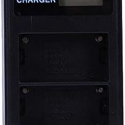 EN-VOLANT LCD Dual Slim Charger for Np-F570 Np-F550 Np-F330 and Ccd-Rv100 Rv200 Sc5 S G1Q9-22