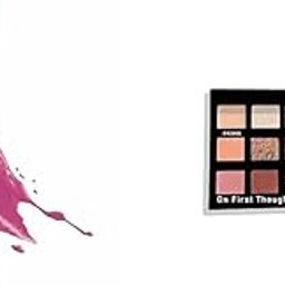 FLiCKA Weightless Impression Liquid Lipstick| Enriched With Vitamin E, Matte Finish, Moisturizing, Creaseless Formula, 09 September, 1.6ml COSMETICS GAME OF COLORS EYESHADOW PALETTE ON FIRST THOUGHT-image-64