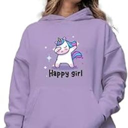 LIULA Corporation Color Happy Girl Latest Printed Stylish Casual Trendy Best Winter Jacket Hoodie Hoodies for Women and Girls-image-57