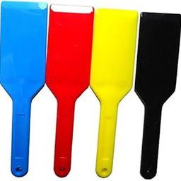 4 pcs Four Color Plastic Spatulas New Ink Scoop Screen Printing Shovel YLZ-10