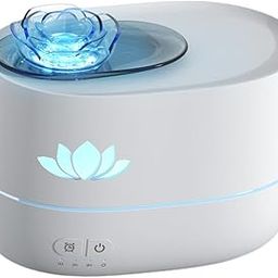 THE STYLE SUTRA Essential Oil Diffuser 350 ml Desktop Humidifier for Yoga Office Living Room White-image-61