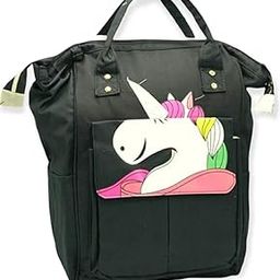 Unicorn Baby Diaper Bag Stylish Baby Diaper Bag Backpack for Mother Bag with Holder Diaper Changing Multi Compartment for Travel Nappy Tote Backpack-picture-20