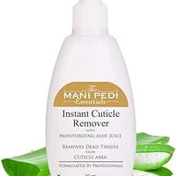 THE MANI PEDI ESSENTIALS Cuticle Remover Gel with Moisturizing Aloe Vera. Removes Dead & Overgrown Cuticle/Skin from Cuticle Area. Professional Formula - 30ml-16