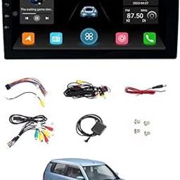 AYW Universal 9inch Android Screen with WiFi,Bluetooth,Steering Wheel Control,GPS Navigation & Mirror Link 252-12