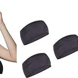 Yoga Headbands for Women and Men - Wide Non Slip Design Headband for Running Yoga Fitness Fashion and Other Workouts (Pack of 5)-image-93