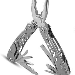 La Neelja Stainless Steel Multi-tool Kit With Wire Cutter, Screwdriver, Bottle Opener for Travel, Outdoor, Backpacking (1Pcs)-picture-21