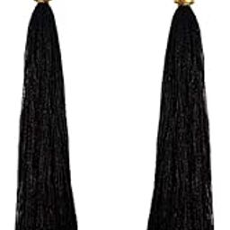 Pearl Long Tassel Earring By RICH AND FAMOUS-image-7
