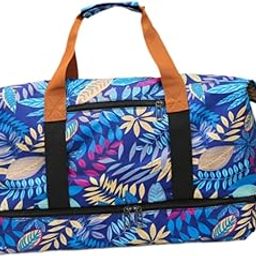 Travel Duffle Bag with Adjustable Shoulder Strap for Camping Workout Outdoor Blue| Sports Equipment | Outdoor Sports Gear | Exercise Gear-image-33