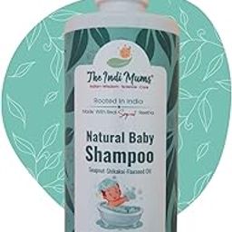 The Indi Mums Reetha-Shikakai Natural Baby Shampoo - Promotes Healthy Scalp & Hair, Gentle, Tear-free, Easy-to-Wash & Moisturising, 0 months+, 500ml-image-36