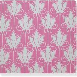 RJFabrics Women's Lotus Printed Pure Cotton Fabric Material Length 2.5 Meters Width 43 Inches (Pink)-image-66