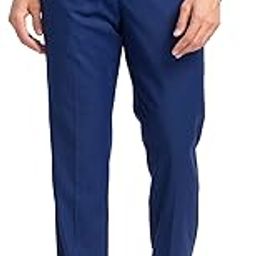 Super Slim Fit Dark Blue Trouser for Men-picture-27