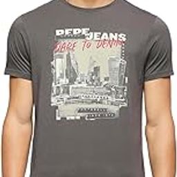 pepe jeans Men's Graphic Slim Fit T-Shirt-picture-18