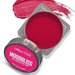 Orgatre Moodbliss Lip, Cheek & Eye Tint with Goodness of Kojic Acid and Retinol, Nourishes & Hydrates Dry Chapped Lips (Cotton Candy, 8GM)-20