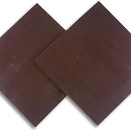 Stained Glass from Sai Mosaic Art, 2 Pc of 4"x4" for Mosaic Work Opaque Maroon-image-19