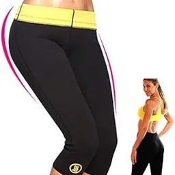 HEADLY Hot Shappers Slim Belt Yoga Pant Capri Weight Loss Slimming Belt Jogging, Body Shaper for Men and Women Waist Belt for Tummy-image-54