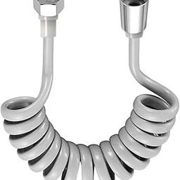 HASTHIP® 6.6ft Flexible Bidet Sprayer Hose Spring Coil Hose Toilet Bidet-image-24