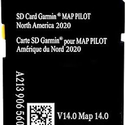 Navigation SD Card Map Compatible with Mercedes Garm./Pilot, C-Class E-Class GLC.Version 14.0 (MAP 14.0) ONLY BE Used in The Audio 20 (Code 522) NTG Sync USA/Can/Mex-20