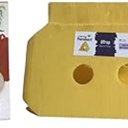 SI Rice Yellow Stem Borer Lure - Scirpophaga Incertulas | Pack of 20 | & | Lo Combo Pack Pheromone Lure for Brinjal Fruit & Shoot Borer Delta Trap, Pack of 5-image-23