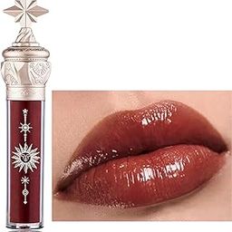 VBA Tinted Lip Balm,Lipstick Lipglossy Waterproof Long Lasting Lipstick For Lip Plumper Glossy And Makeup,Liquid Blush Lip Tint And Liquid Blush All Uses (Berry Red)-image-21