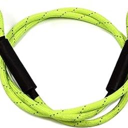 3/7" x 7' (11mm x 2m) Heavy Duty Security Cable with Sealed Looped Ends, Polyester Coated Braided Steel, Cut-Resistant, Truck Towing Cable 8818 LBS Breaking Strength - Versatile & Weatherproof-image-49