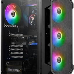 Cosmic Core Gaming Desktop PC | 120 FPS Most Games | WiFi | AMD Ryzen 5 5500 | AMD Raedon RX 580 | 16GB DDR4 | 1TB SSD | ARGB Fans | Windows 11 pro | Guaranteed Gaming Performance-17